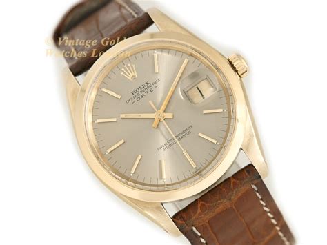 1960 gold rolex oyster perpetual.